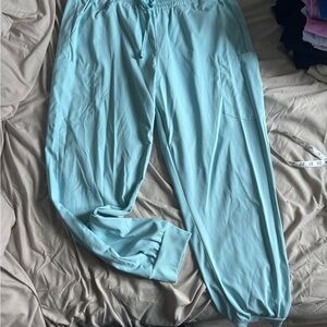 Wink Light Blue Scrub Pants